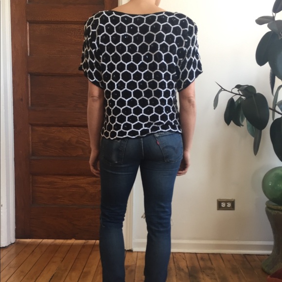 Vintage beaded top - Picture 3 of 8